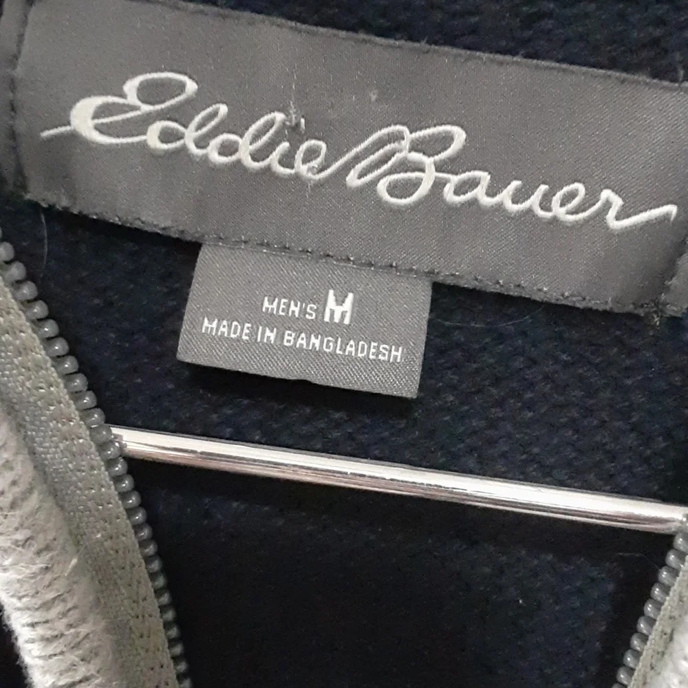 Eddie Bauer Men's Zip Sweater